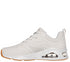 Pantofi sport, dama, SKECHERS TRES-AIR UNO-AH-MAZING 177390-OFWT crem, piele ecologica
